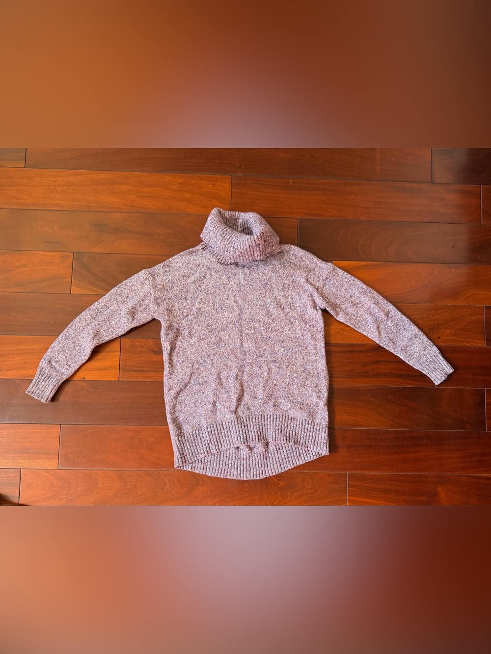 Old Navy Women's Marled Knit Turtleneck Pullover Sweater Long Sleeve Size S